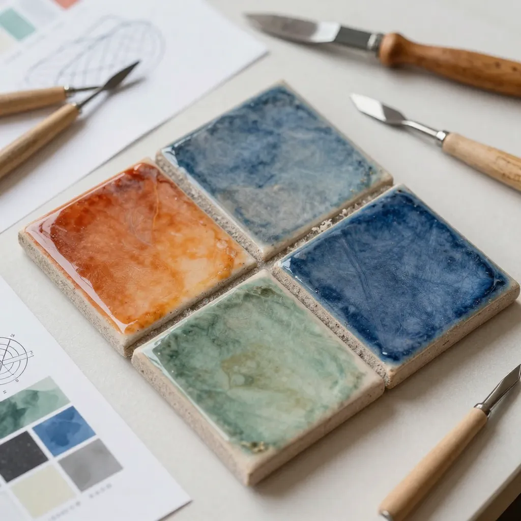 Moderne abstrakt mosaikk