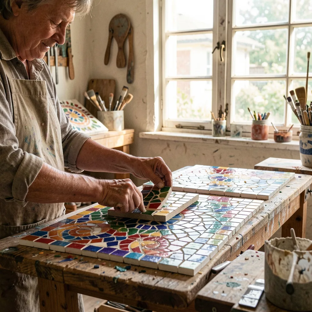 Mosaikkverk eksempel